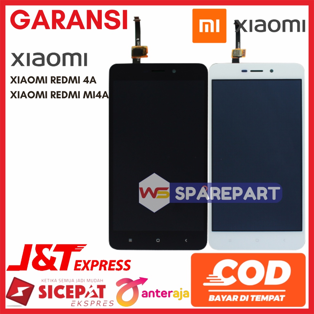 LCD XIAOMI REDMI 4A / MI4A - ORIGINAL FULLSET