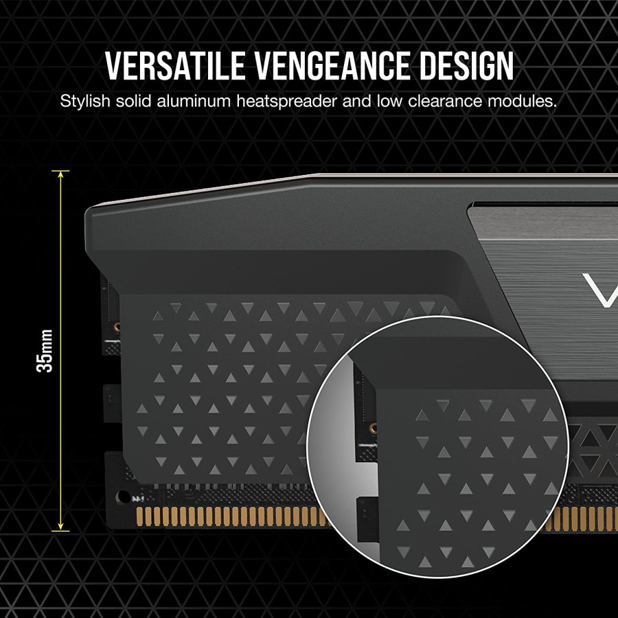 RAM CORSAIR VENGEANCE DDR5 32GB (2x16GB) 5600MHz CMK32GX5M2B5600C36