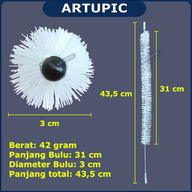 Sikat Pembersih Pipa Spareparts Brush untuk Membersihkan Pipa Air