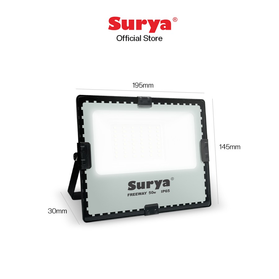 Lampu Sorot / Tembak LED SURYA FREEWAY 50W 50 watt flood light