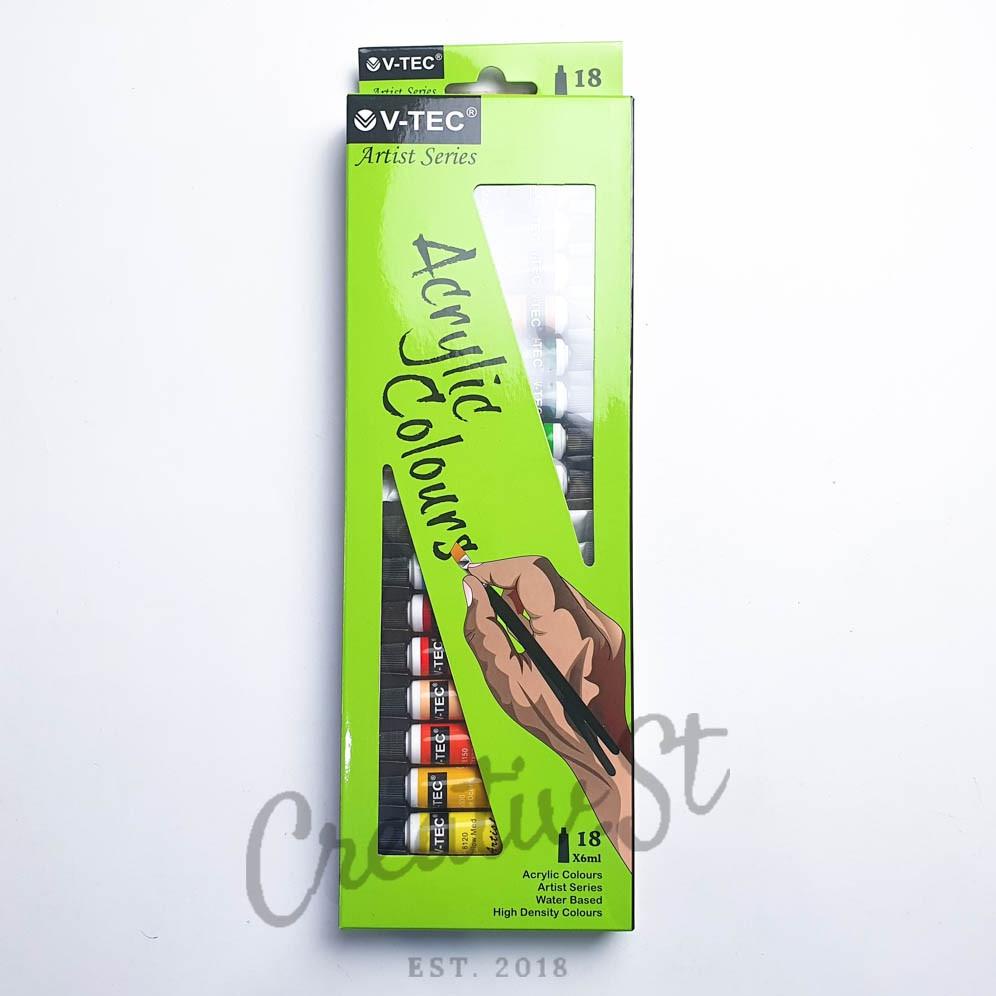 

CK6750 Acrylic V-tec 18 Warna Cat Akrilik Vtec Set Paint 79