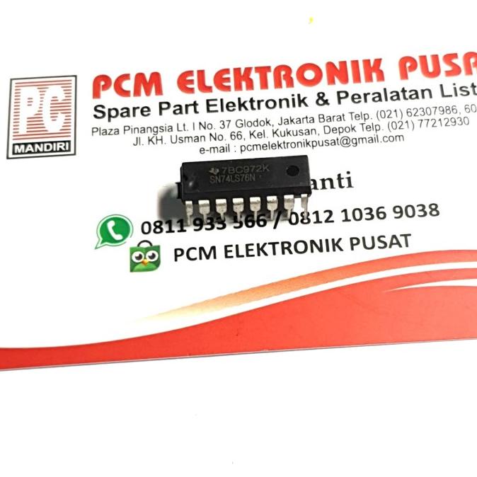 IC TTL 7476 74LS76 N SN 74LS76N SN74LS76N pcmelektr812 Murah