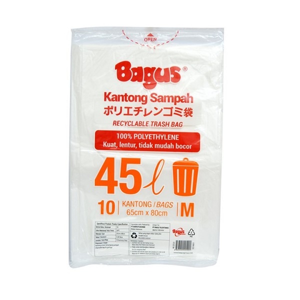 BAGUS KANTONG SAMPAH M 65X80CM 10 PCS W-22520