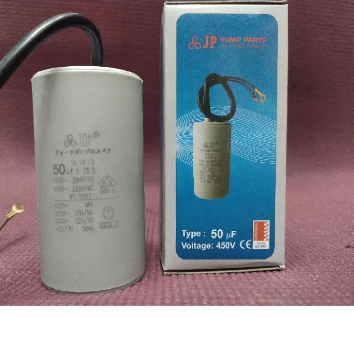 ✿ JP Kapasitor Bulat 50uf 450V Kapasitor Kabel 50uf 450V MURAH ➵