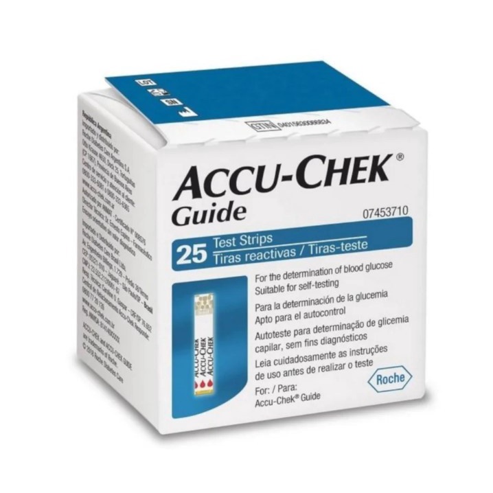 Accu-Chek Guide Strip Cek Tes Gula Darah 25/50 Strip