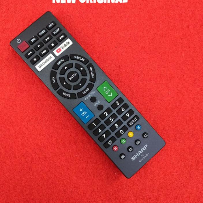 ♟ REMOT REMOTE TV LED SMART ANDROID SHAGB275WJSA AQUOS ORIGINAL ◊