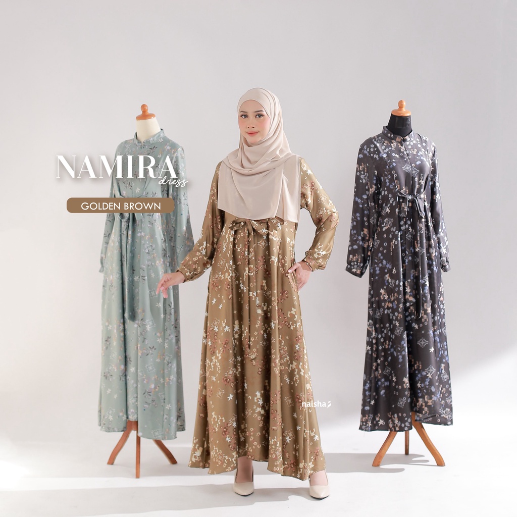 Namira Dress - Giter Store - Dress Flower Hari Raya Kekinian 2023 by Naisha