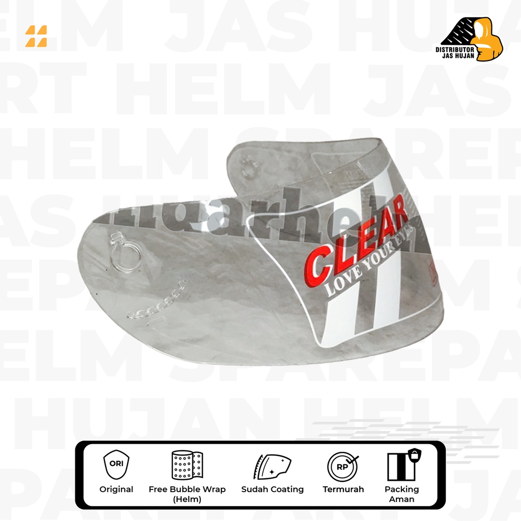 Kaca Helm Visor helm Kyt Rc-7 Kyt R10 Kyt K2 Rider Kyt V2r