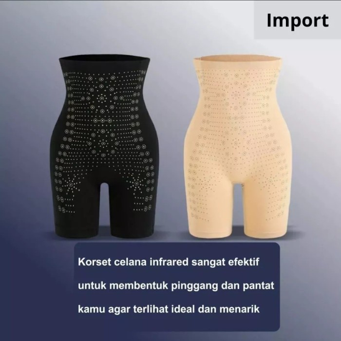 KORSET CELANA PANT TERUSAN INFRARED 3IN1 PENGENCANG PENGECIL PEMBAKAR