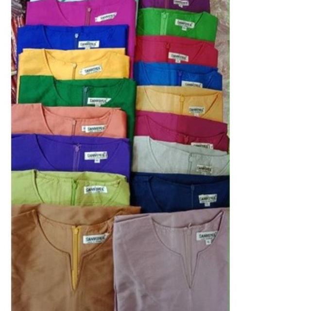 ❃ REALPICT - ATASAN KEBAYA KURUNG TAFETA - KEBAYA KURUNG MELAYU - KEBAYA MODERN - BAJU KURUNG - KEBA