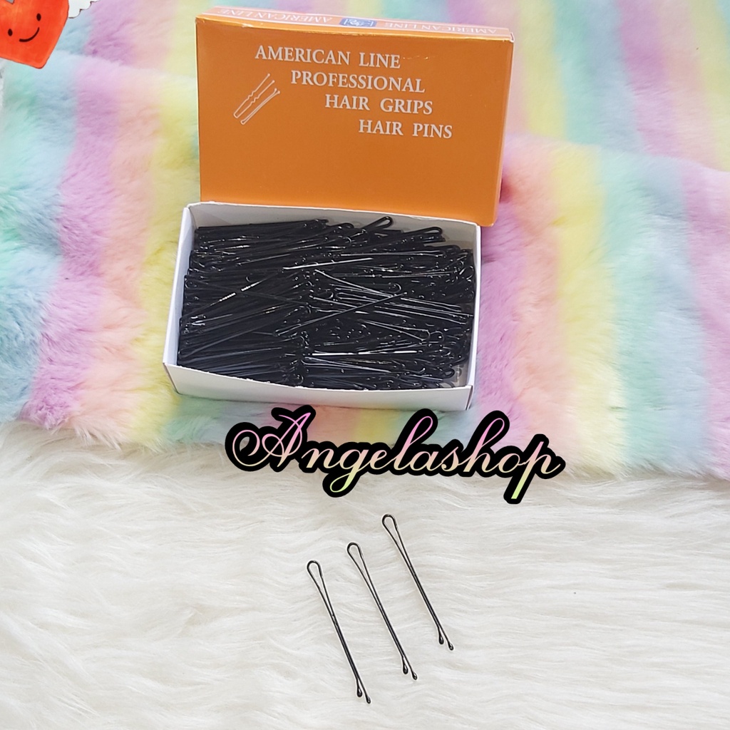 Jepit Rambut Sanggul Pentol Lurus Lidi +-500g Pentul / Bobby Pin/Hair pin lidi