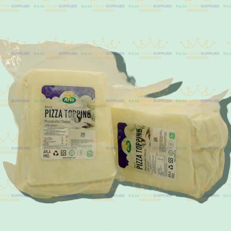 

♞ Arla Topping Pizza Mozzarella Cheese 1 kg REPACK - Keju Mozarella ✳