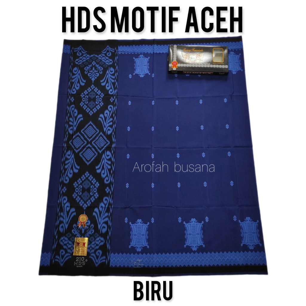 SARUNG HDS MOTIF ACEH TERBARU 2023 PALING BEST SELLER DARI BAHAN SANWOS