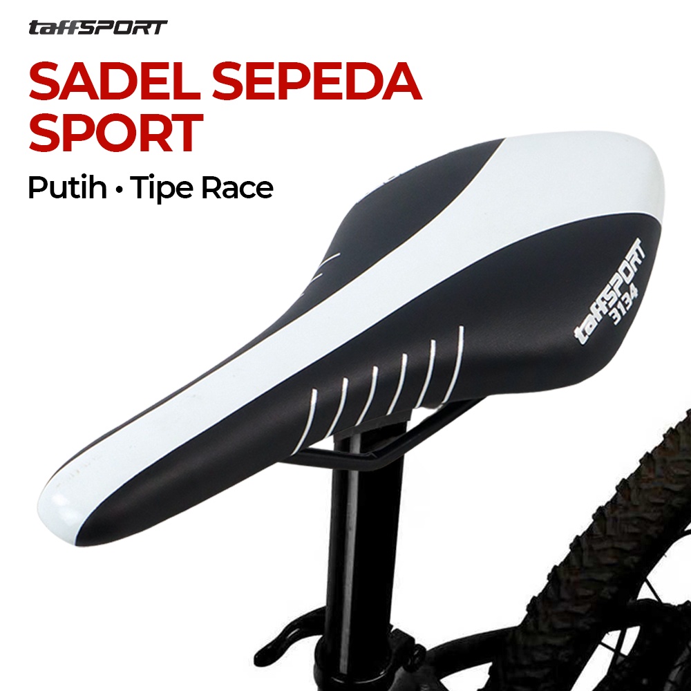 Qiu Shuai Sadel Sepeda Sport Tipe Race - OMSEFEWH White