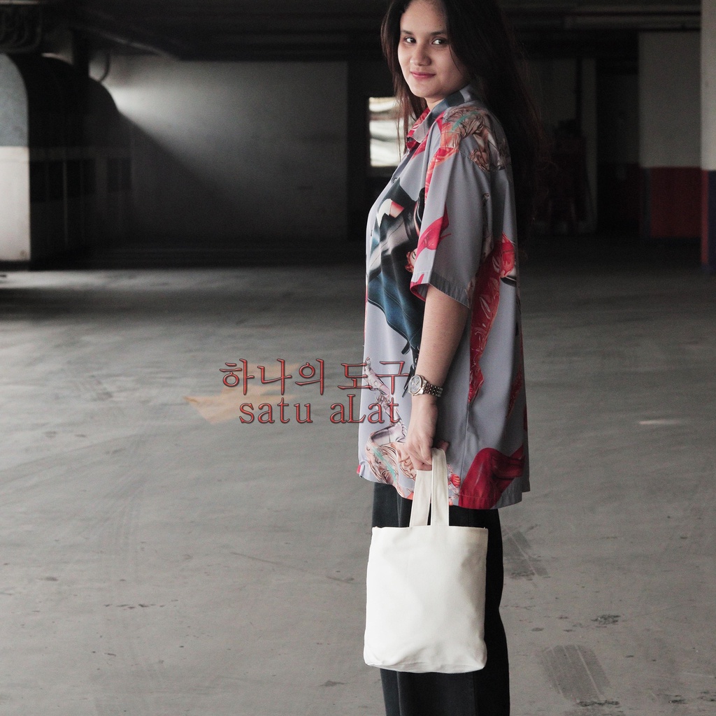 SATU ALAT Hand Bag MULAN 100% Canvas Premium Tebal Tas Kanvas