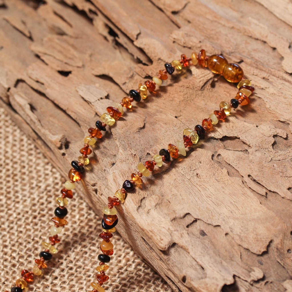Kalung amber untuk Junior by Carlis Baby. Multicolour CH1 /CH2