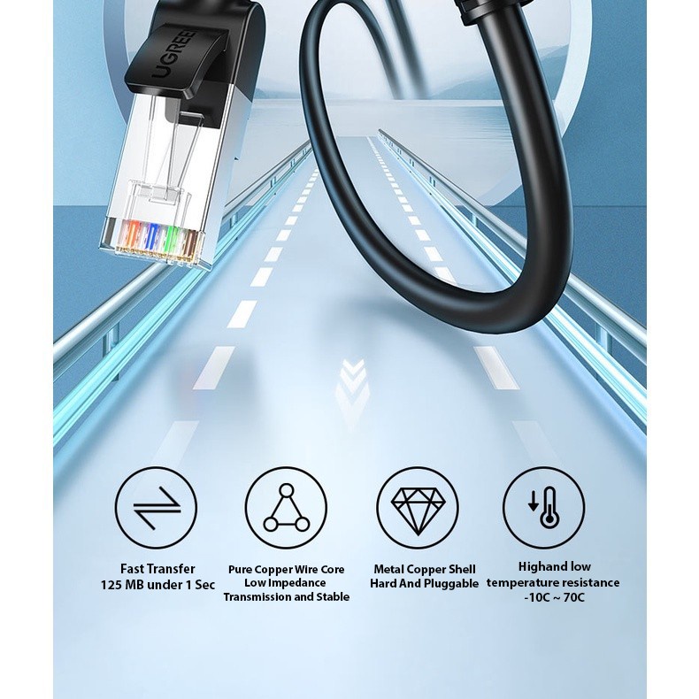 Kabel Cat8 UGREEN Ethernet Cable RJ 45 Network Cable UTP - 70329 / 70172