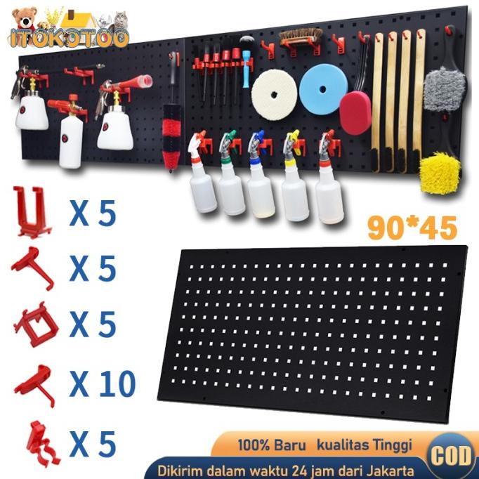 Perlengkapan Rak 90x45cm Rak Bengkel Perkakas Tool Storage Hanger Set suk03