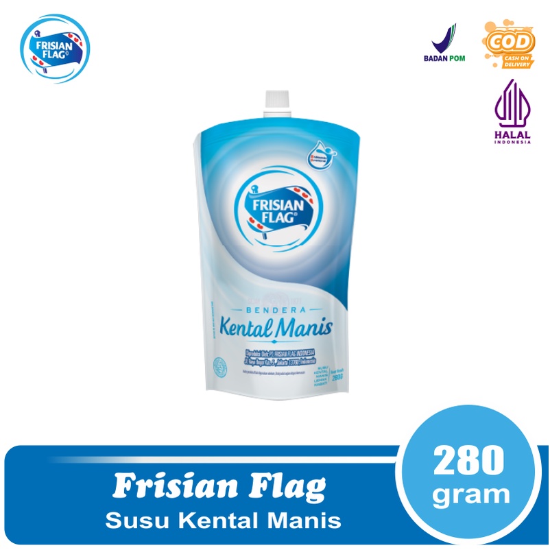 

Frisian Flag Susu Kental Manis 280 gr