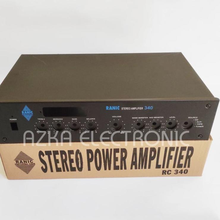 ♡ Box Ampli Box Power Amplifier USB RANIC 340 ➻