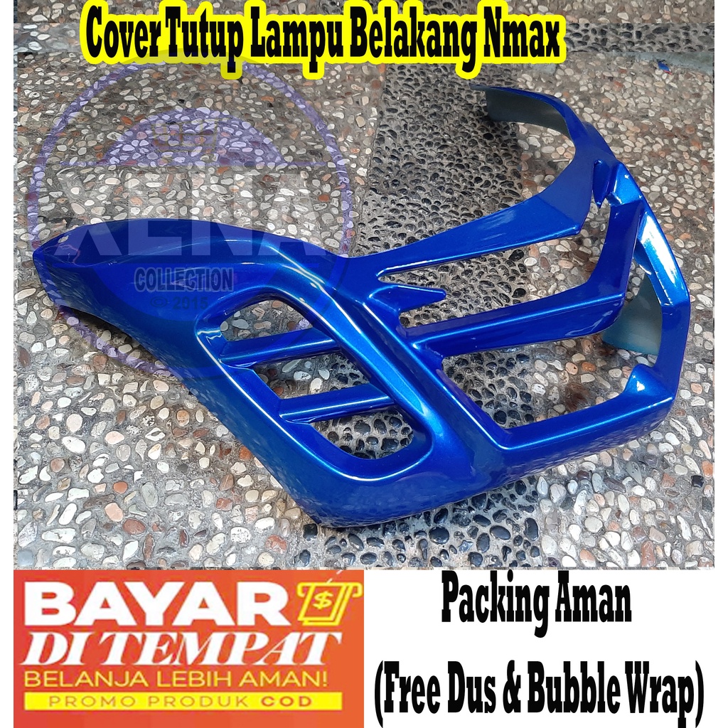 Cover Stop NMAX Cover Tutup Lampu Belakang Nmax / Cover Tutup Stop Lamp Nmax / Cover Tutup Lampu Belakang Nmax Hitam Metalik - Tutup Stop Lamp Nmax Hitam doff