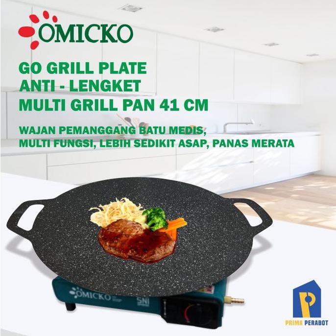 Wajan Pemanggang Datar Baking Pan Bulat 40 cm Roti Bakar Martabak