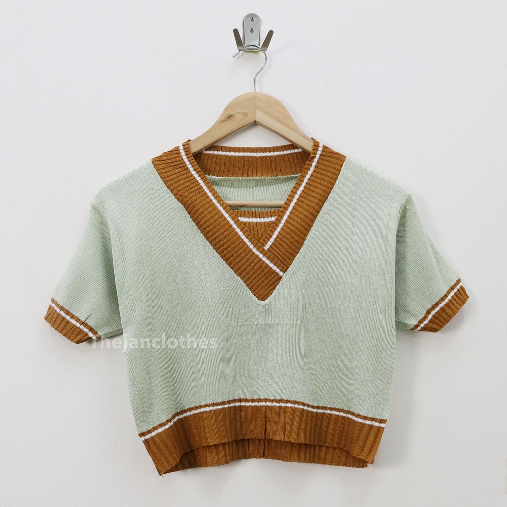 Vilae knit top - Thejanclothes