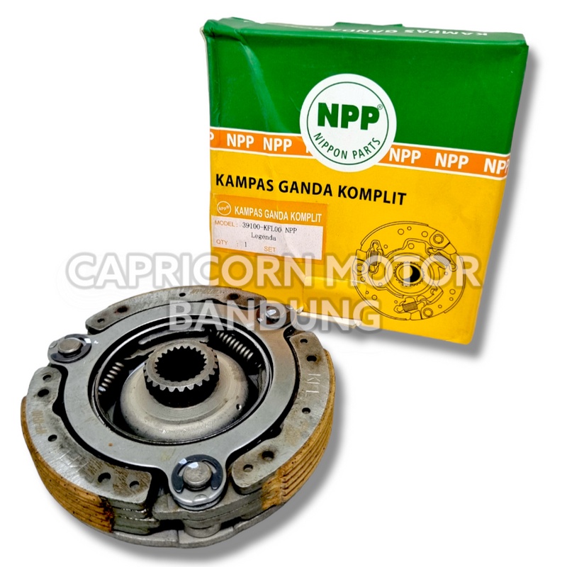 KAMPAS GANDA ASSY KOPLING OTOMATIS SET LEGENDA SUPRA FIT NEW KFL NPP