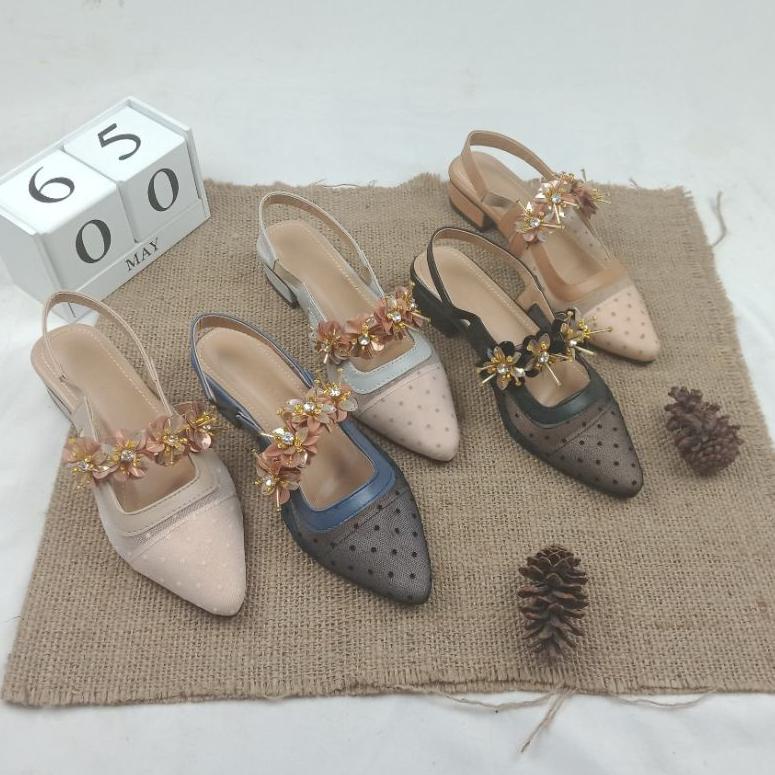 STOK TERBARU ARUMI SEPATU WANITA HAK 3CM AP01real pic