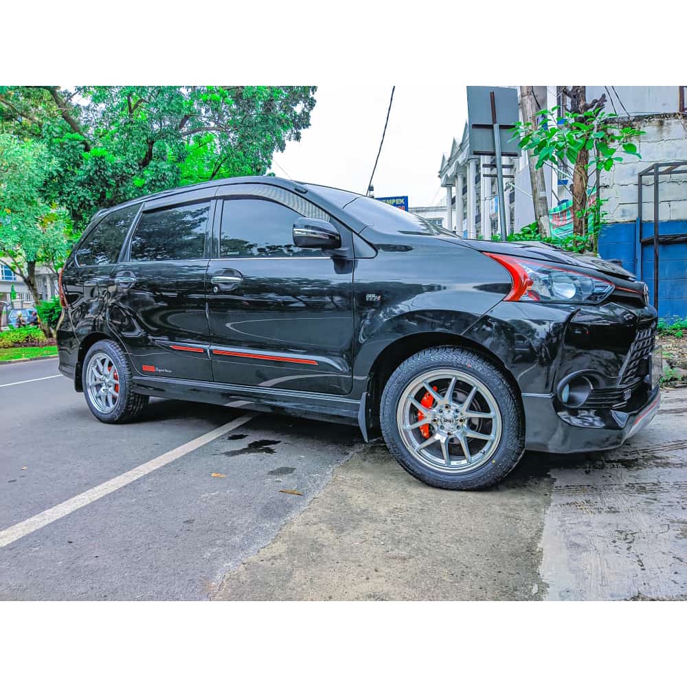 PAKETAN AVANZA VELG BAN HSR R16 BAN ACCELERA 205/55 R16 FREE PASANG ATAU DI KIRIM