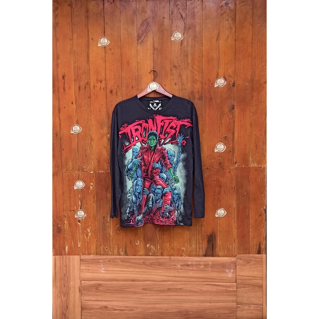 Kaos Michael Jackson Iron fist Thriller original second
