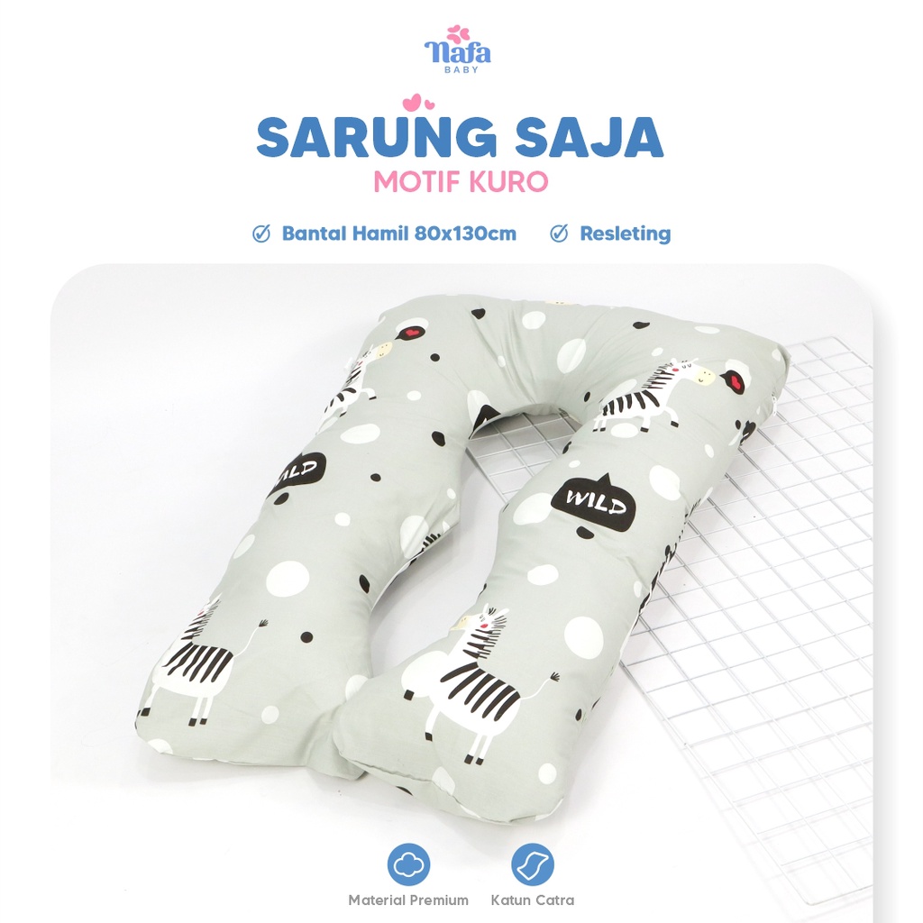 NAFA BABY - Sarung Saja Bantal Hamil | Sprei Bantal Hamil