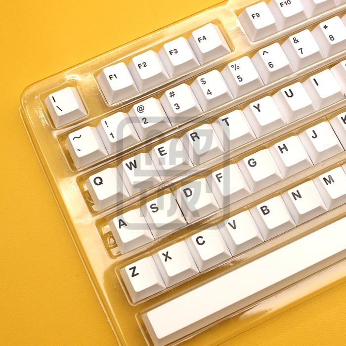 KBDFans BOW PBT Double Shot Keycaps Set