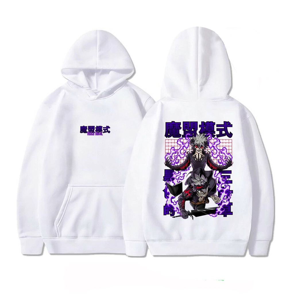 HOODIE Arceus Asta Devil Black Clover Dabi Demon Slayer Chainsaw Man Makima Himiko Toga Ichigo Kurosaki Josuke Higashikata Jojo Mikey Tokyo Revengers Hoodie Anime Manga SIGN CLOTH