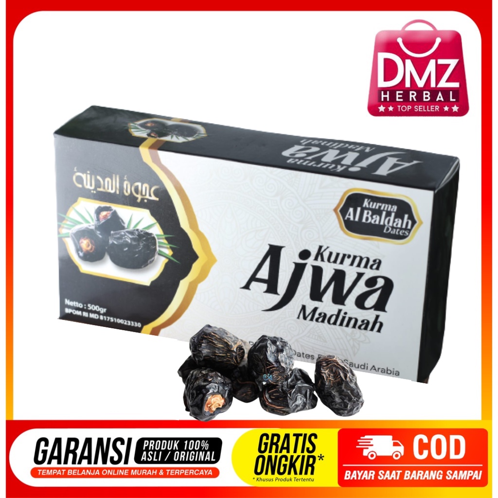 

Kurma Ajwa 500 gram - Kurma Prince Dates Ajwa Darusyifa 500 gram - Kurma Ajwa Al Madinah / Kurma Nabi