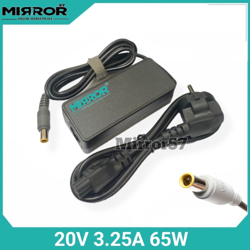 Adaptor Laptop Lenovo 45N0322 45N0324 45N0330 45N0332 Charger Lenovo 20V 3.25A 65W