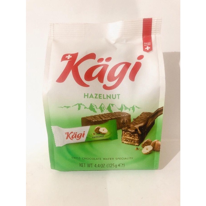 

Kagi Swiss Chocolate Wafer 125g Hazelnut