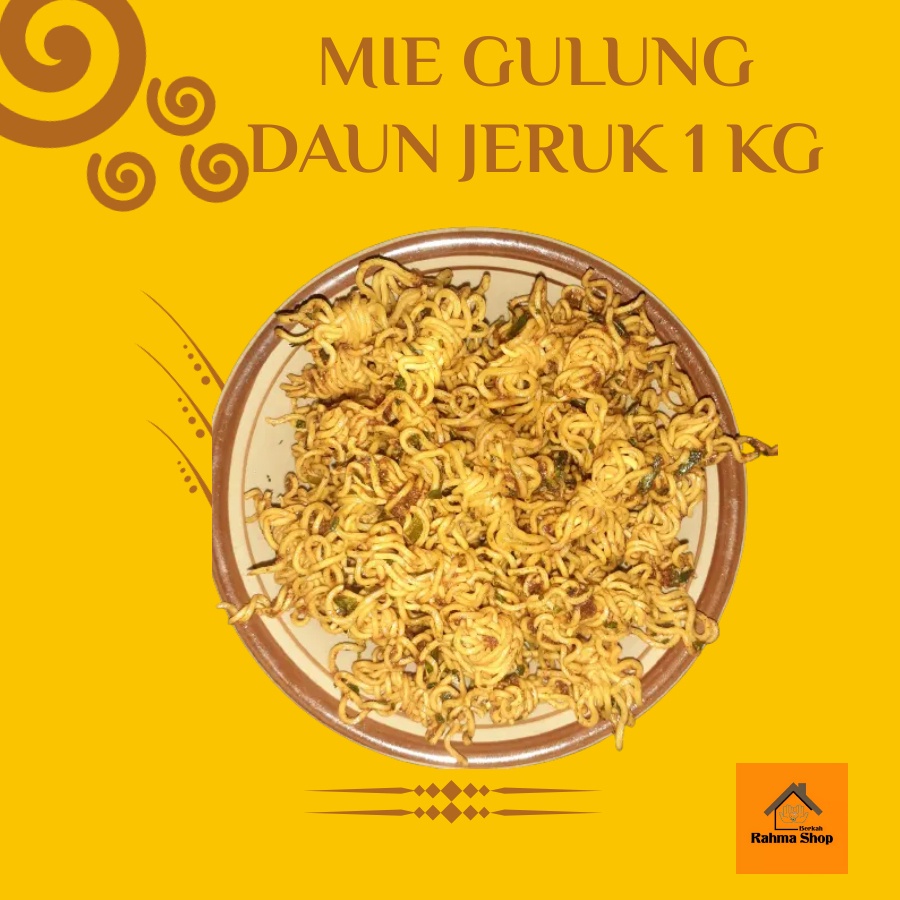

MIE GULUNG DAUN JERUK KRIUK 1 KILOGRAM
