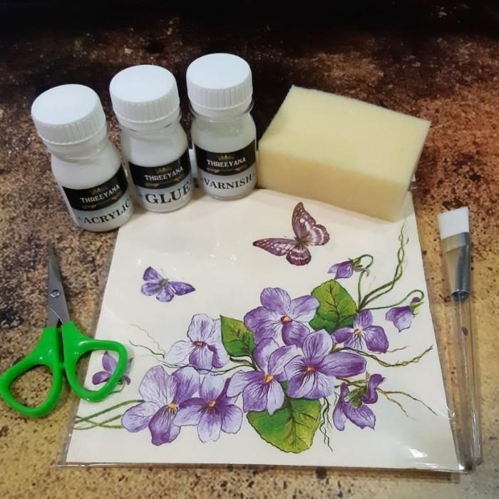 

Paket Staterkit Decoupage