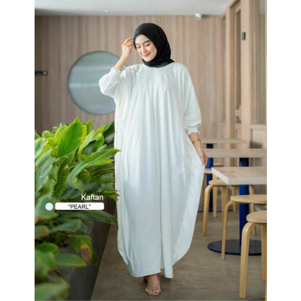 BISA COD DASTER KAFTAN POLOS UNIQUE BAHAN RAYON ADEM TEBAL BUSUI FRENDLY LD JUMBO