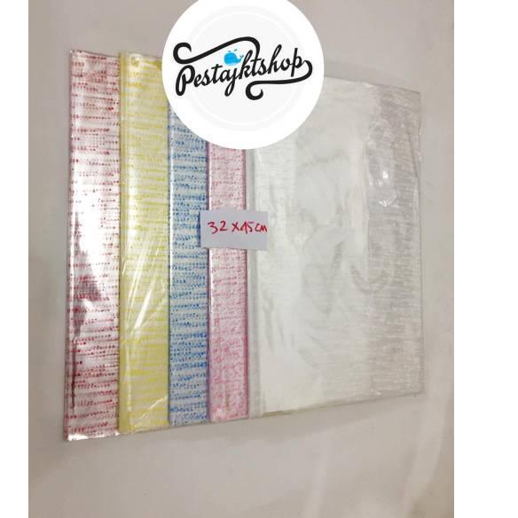 

Murah Ekonomis Plastik parcel Totol Uk. 32X45cm (isi 12)