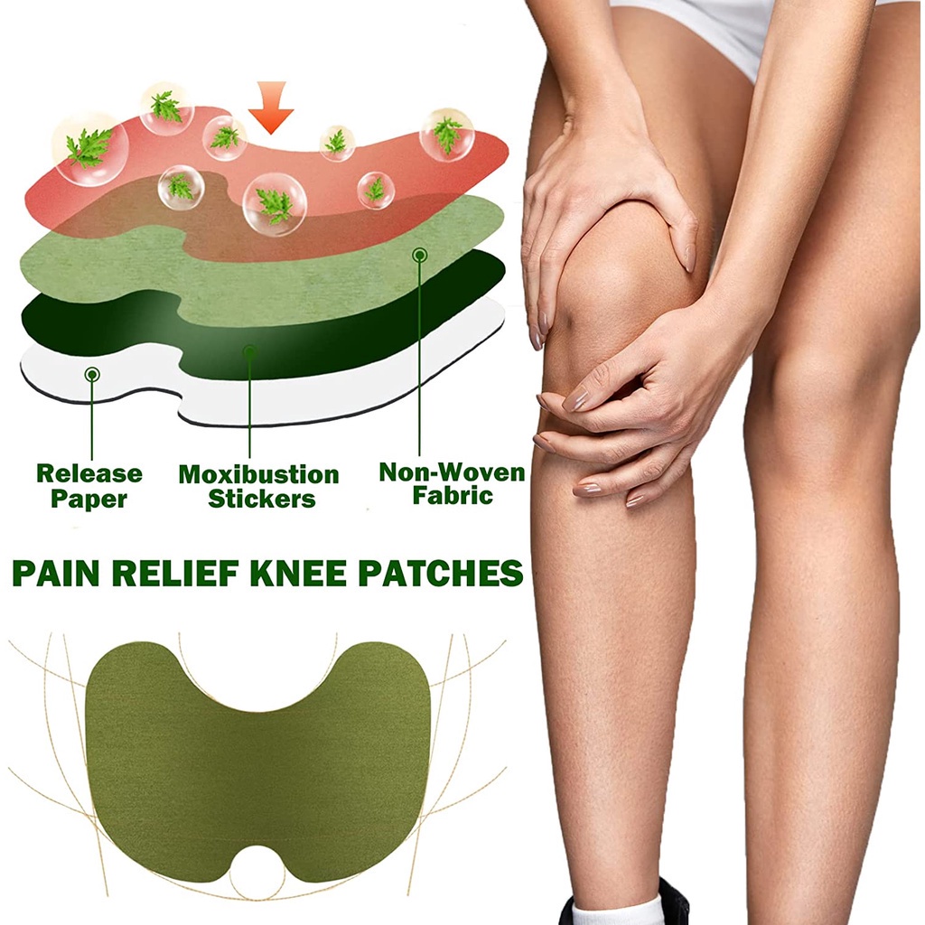 [ Isi 12 Lembar ] Sumifun Knee Plaster Patch Koyo Nyeri Lutut Sendi Kaki