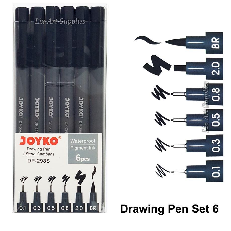 

Model Terpopuler Joyko Drawing Pen Set 6 (DP-298S)