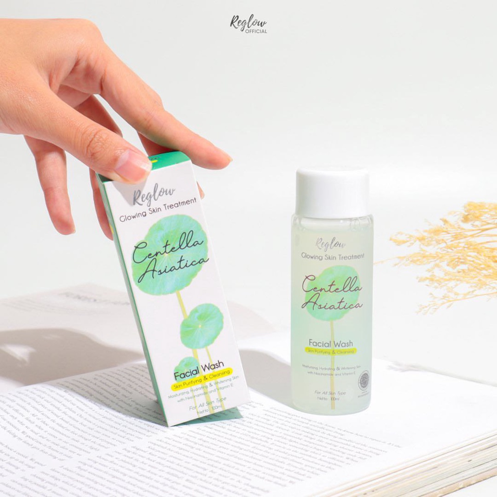 Reglow Facial Wash Sabun Pembersih Wajah Kulit Sensitif Re Glow Kering Re Glow FW By Dr Shindy