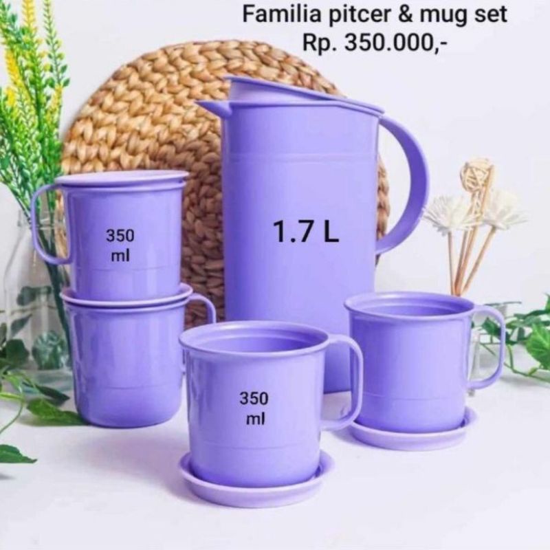 Cuci gudang Tupperware set