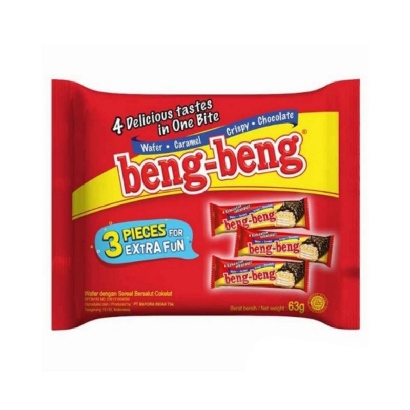 

beng-beng Wafer Rice Crispy Chocolate 3 x 20 g