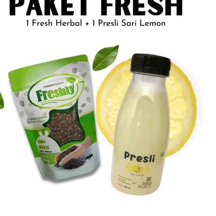 

✸ Paket Fresh diet anti gagal(1FL+1Chiaseed) ❄