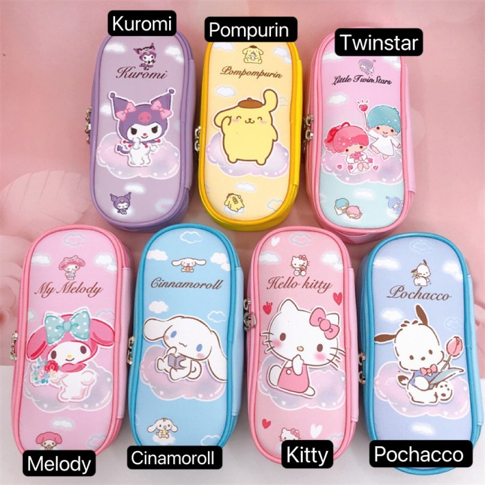 

Kotak Pensil Sanrio Atk09 Tempat Pen Alat Tulis Sekolah Kitty Melody