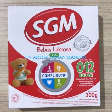 SGM LLM 200gr BEBAS LAKTOSA
