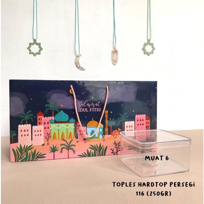 

Paperbag Lebaran 33 X 13 X 17Cm Paper Bag Hampers Dus Kue Idul Fitri 029
